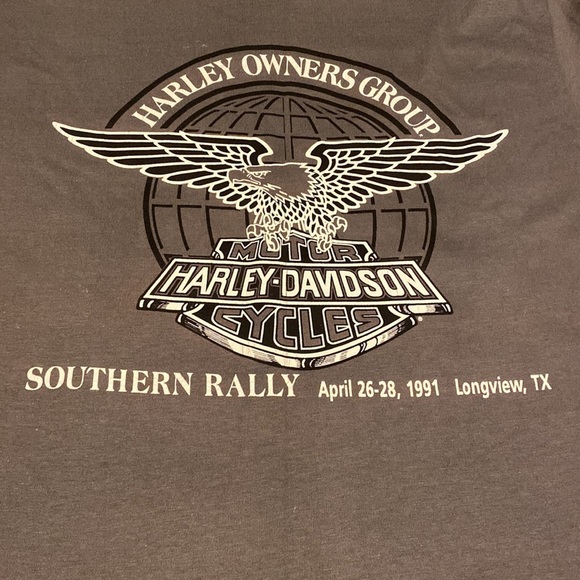 COPY - Harley-Davidson 1991 Southern Rally April 26-28 Longview, TX tshirt size… - Picture 4 of 9